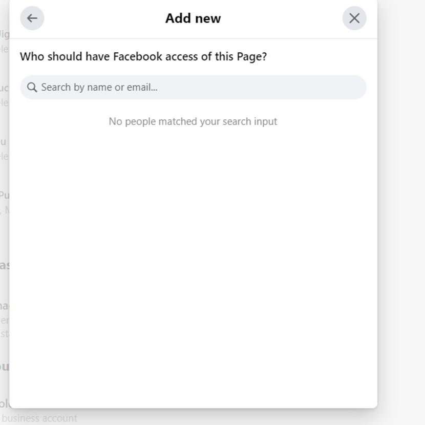 怎样在Facebook新版公共主页添加新用户为治理员